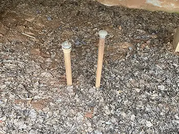 buried oil tank